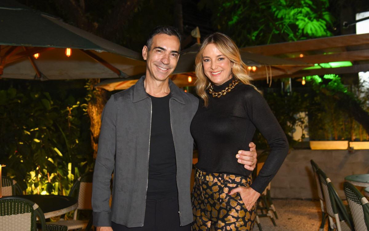 César Tralli e Ticiane Pinheiro - Andy Santana / Brazil News