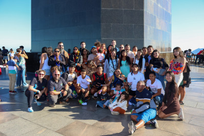 Indígenas de Angra dos Reis visitam o Cristo Redentor pela primeira vez