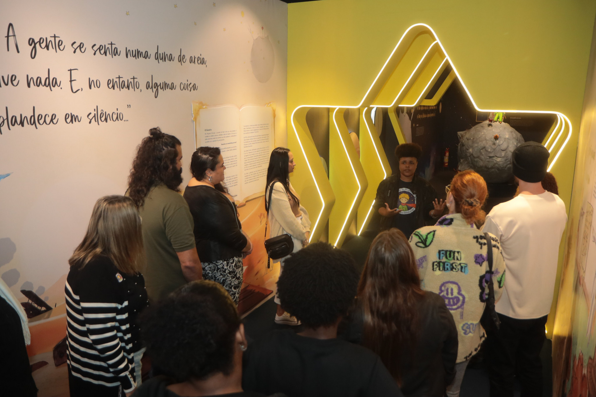 Exposição com entrada gratuita fica em cartaz até agosto  - Leonardo Ferraz