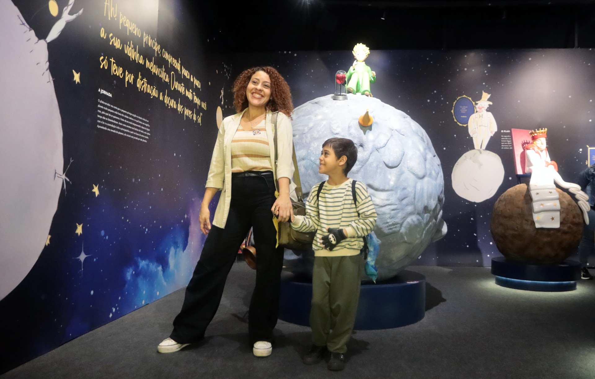 Exposição com entrada gratuita fica em cartaz até agosto  - Leonardo Ferraz