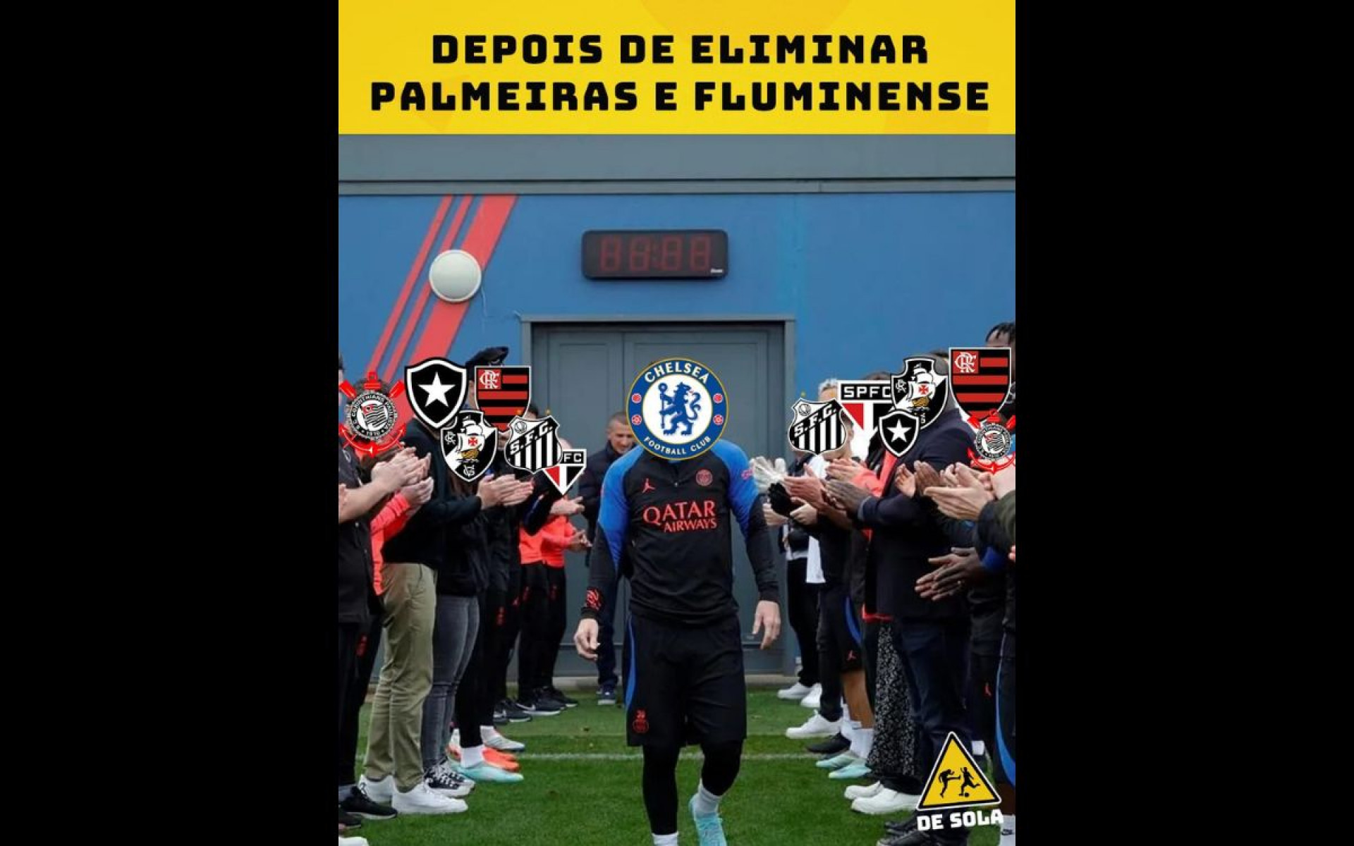 Torcedores não perdoaram a eliminação do Fluminense nas redes sociais - Reprodução / Internet