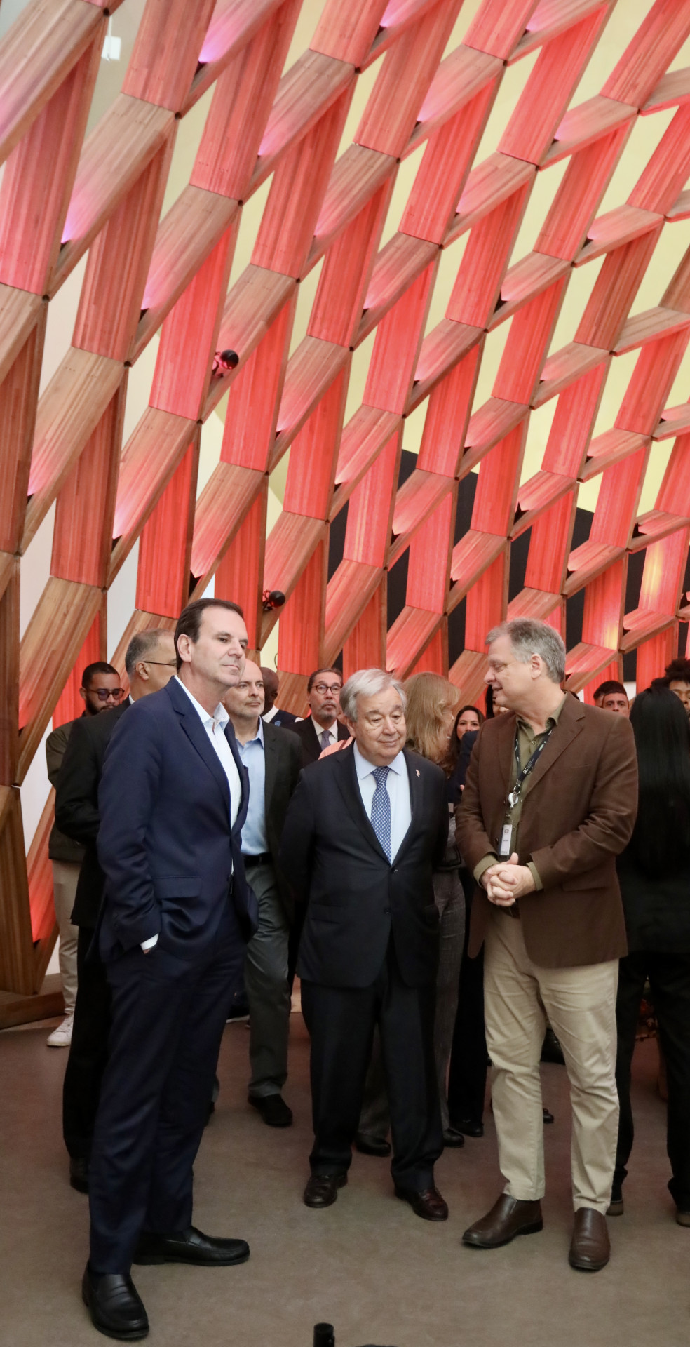 António Guterres esteve no Rio para compromissos relacionados à Cúpula do Brics