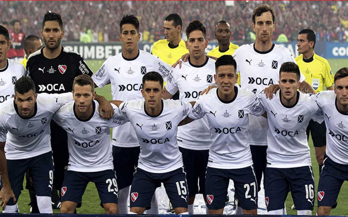 Esequiel Barco foi campeão da Copa Sul Americana em 2017 em cima do Flamengo