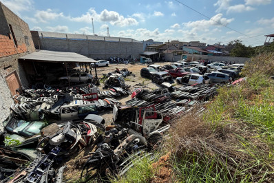 Dono de ferro-velho clandestino é preso em São Pedro da Aldeia