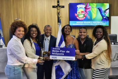 Beija-Flor vira nome de avenida em Nilópolis