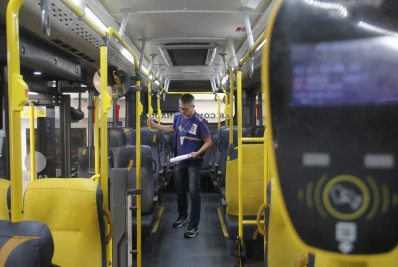 São Gonçalo inicia vistorias anuais em ônibus municipais