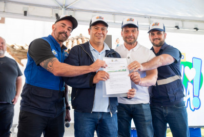 Prefeito Dr Serginho e secretário de Estado Bernardo Rossi lançam o 