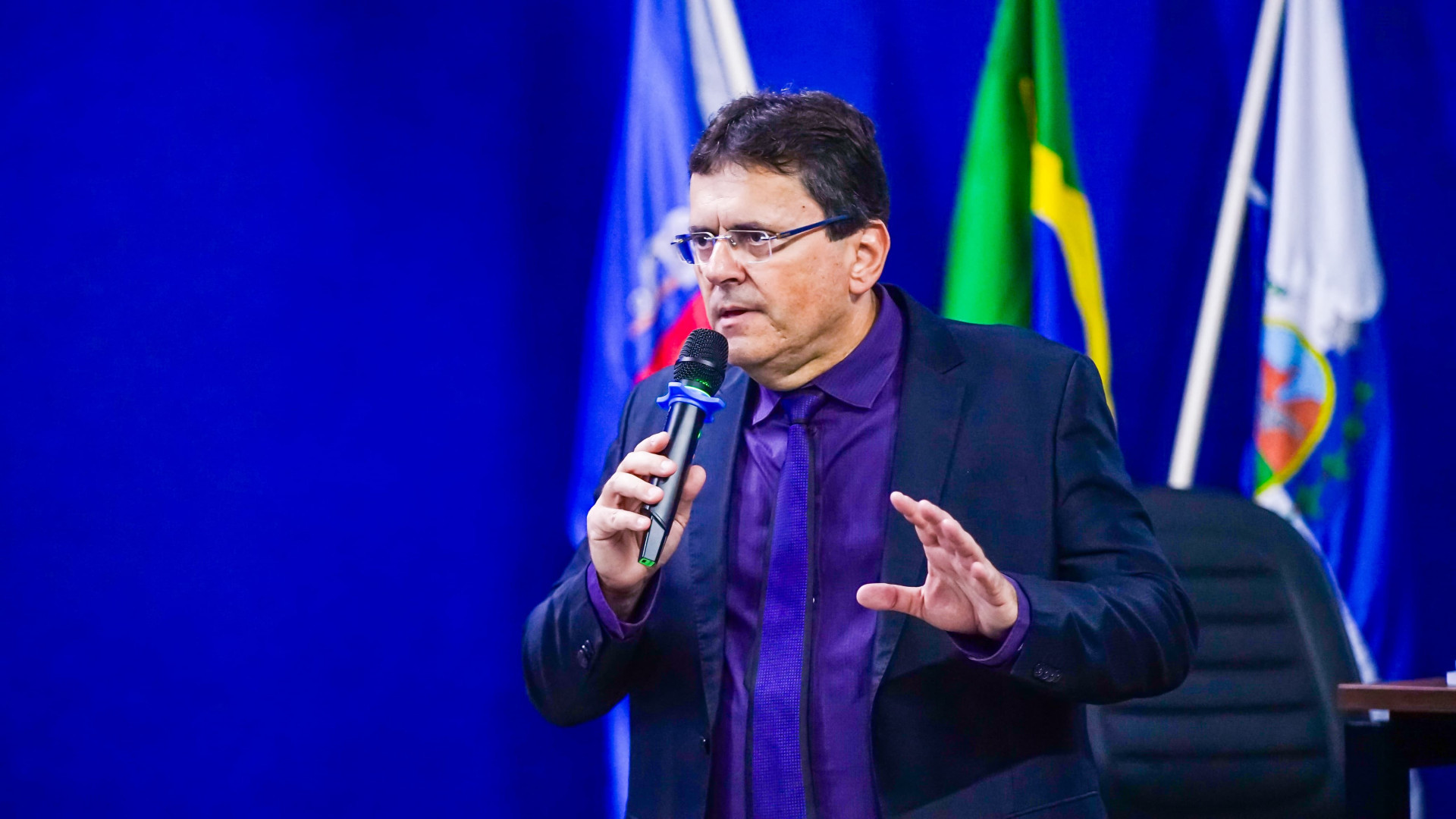 O consultor tribut&aacute;rio Dr. Francisco Mangieri  - Gilberto Rocha/ PMSJM