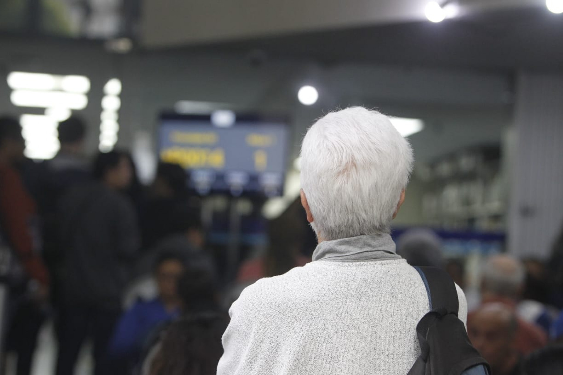 Passageiros lotam posto do Ja&eacute;, em Botafogo, no quinto dia de obrigatoriedade para gratuidade - Reginaldo Pimenta / Ag&ecirc;ncia O Dia