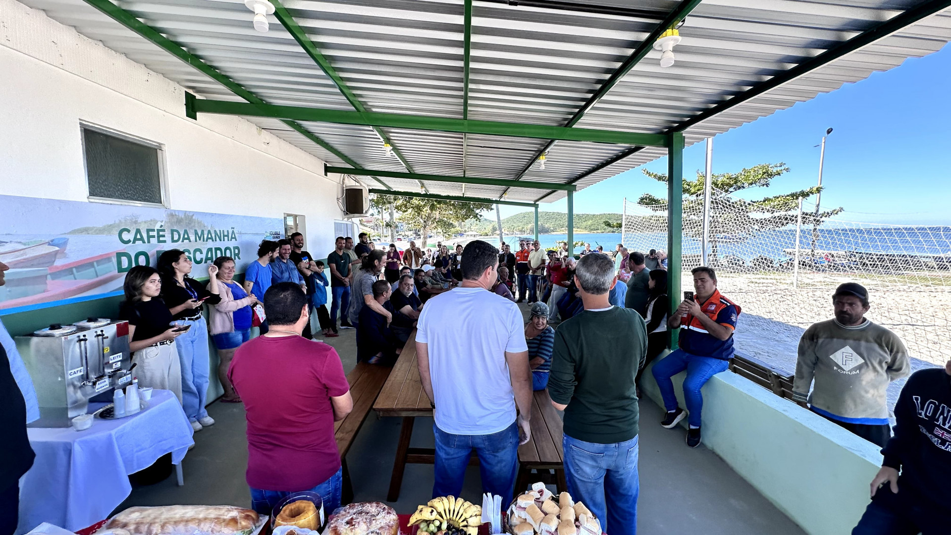 Lan&ccedil;amento do "Caf&eacute; da Manh&atilde; do Pescador" - Ascom