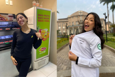 Balconista viraliza na internet ao mostrar último dia de trabalho antes de se formar médica; Vídeo