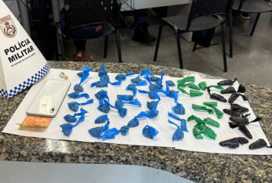 Suspeito é detido com drogas em obra abandonada no Cajueiros