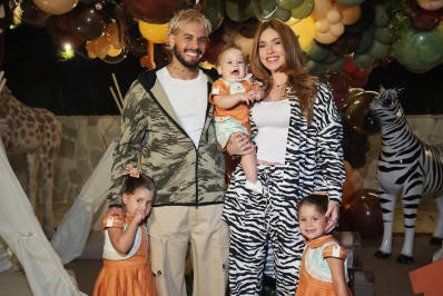 Virginia Fonseca e Zé Felipe aparecem juntos em festa do filho após separação