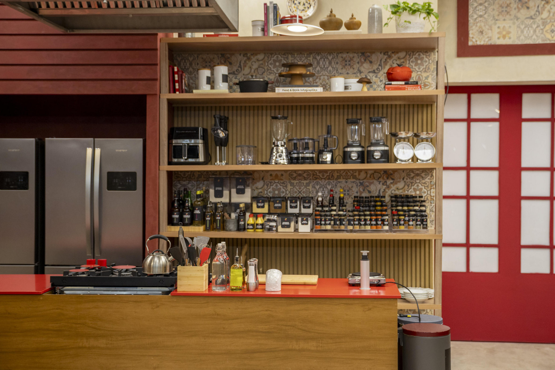 Cozinha do meio do 'Chef de Alto Nível' - Globo/ Beto Roma