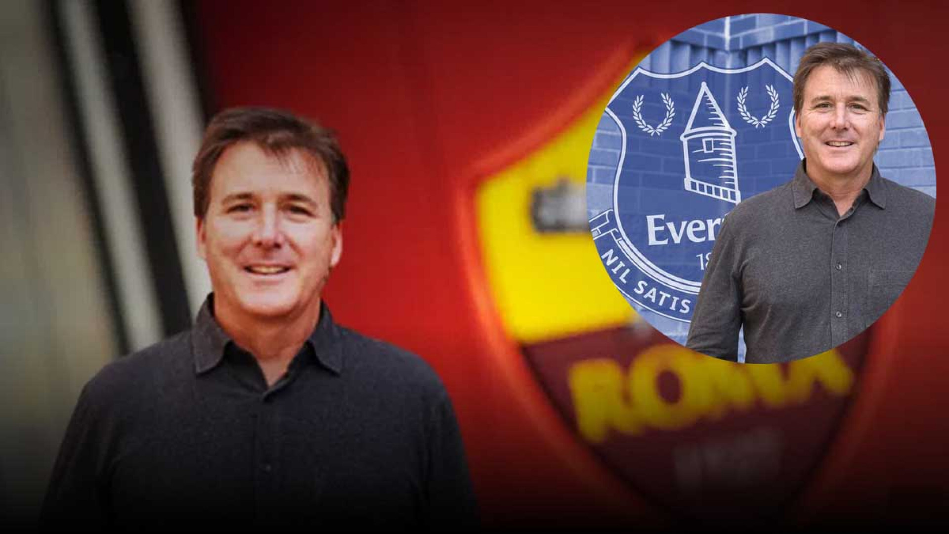 Dan Friedkin, CEO da Roma da It&aacute;lia e do Everton da Inglaterra - Montagem canal do Youtube Resenha Rubro Negra