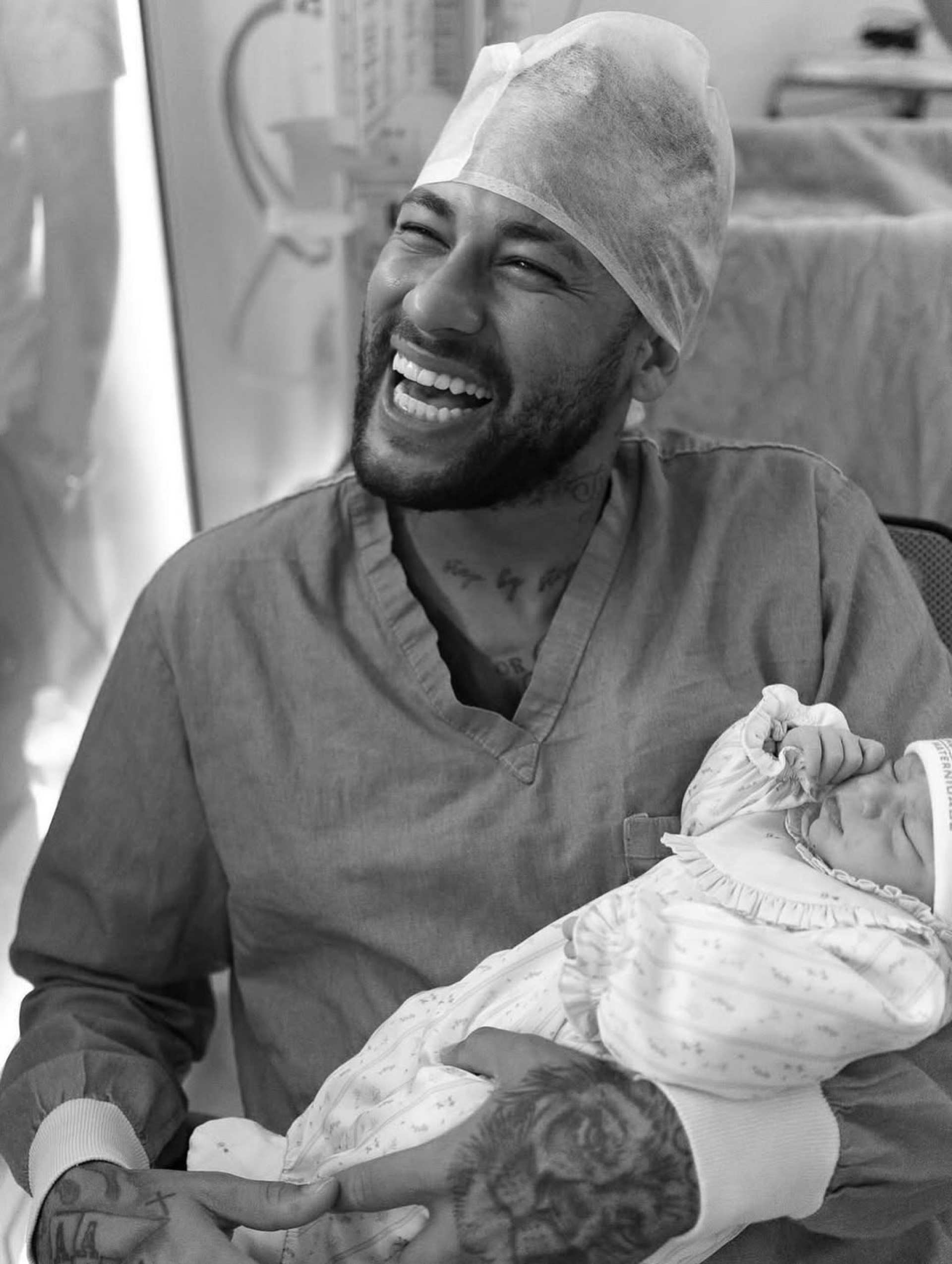 Neymar e a filha Mel - Reprodução / Instagram