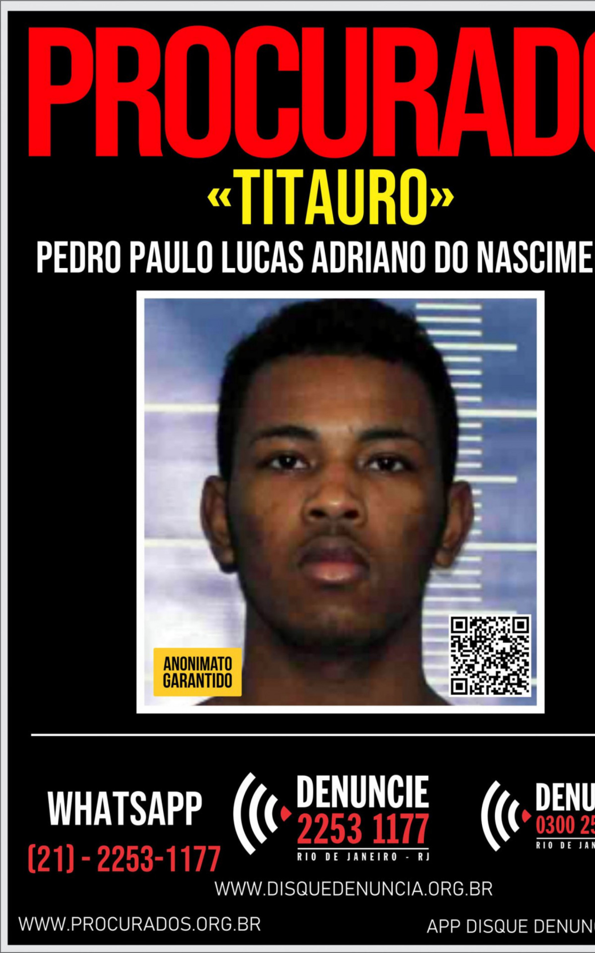 Pedro Paulo Lucas Adriano do Nascimento, vulgo Titauro
