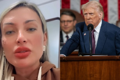 Andressa Urach pede perdão a Trump por protestos de brasileiros