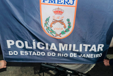 Suspeito fica ferido e fuzil 7,62mm é apreendido após confronto com PMs em São Gonçalo