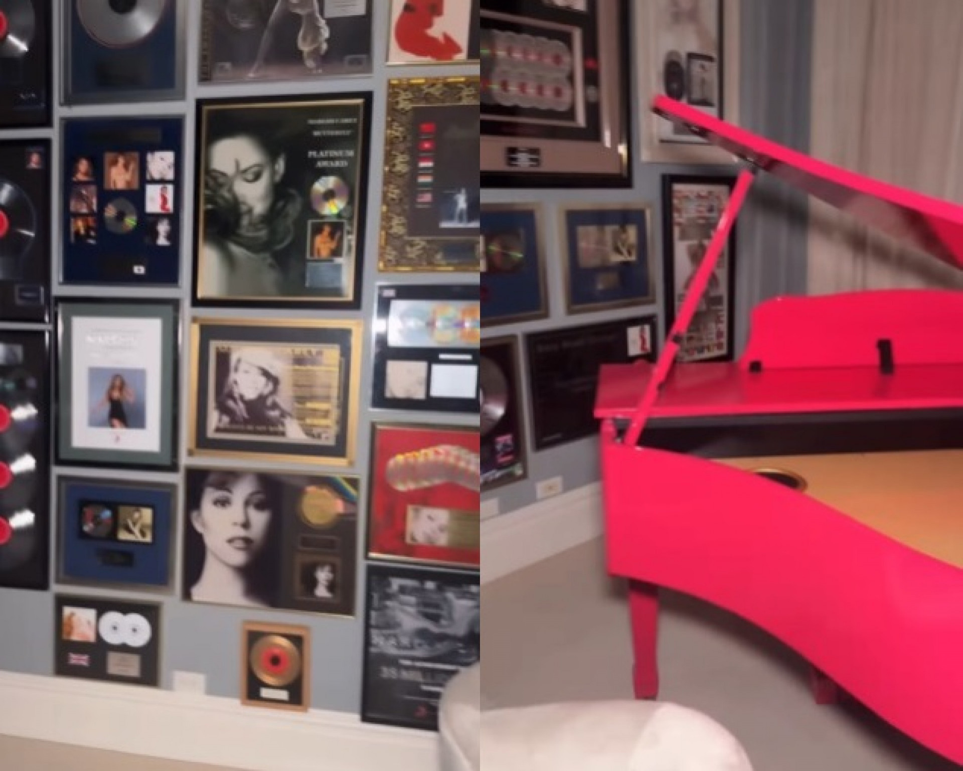 Luísa Sonza fez um tour pela residência da cantora norte-americana  - Reprodução/Instagram 