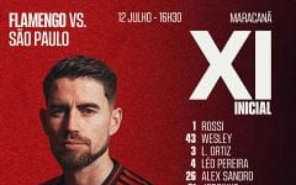 Sem Pedro, Flamengo est&aacute; escalado para encarar o S&atilde;o Paulo