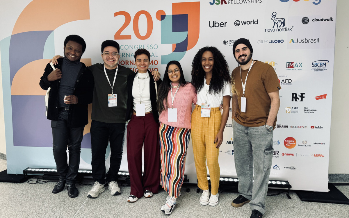 Jovens das periferias participam do maior congresso de jornalismo investigativo do Brasil