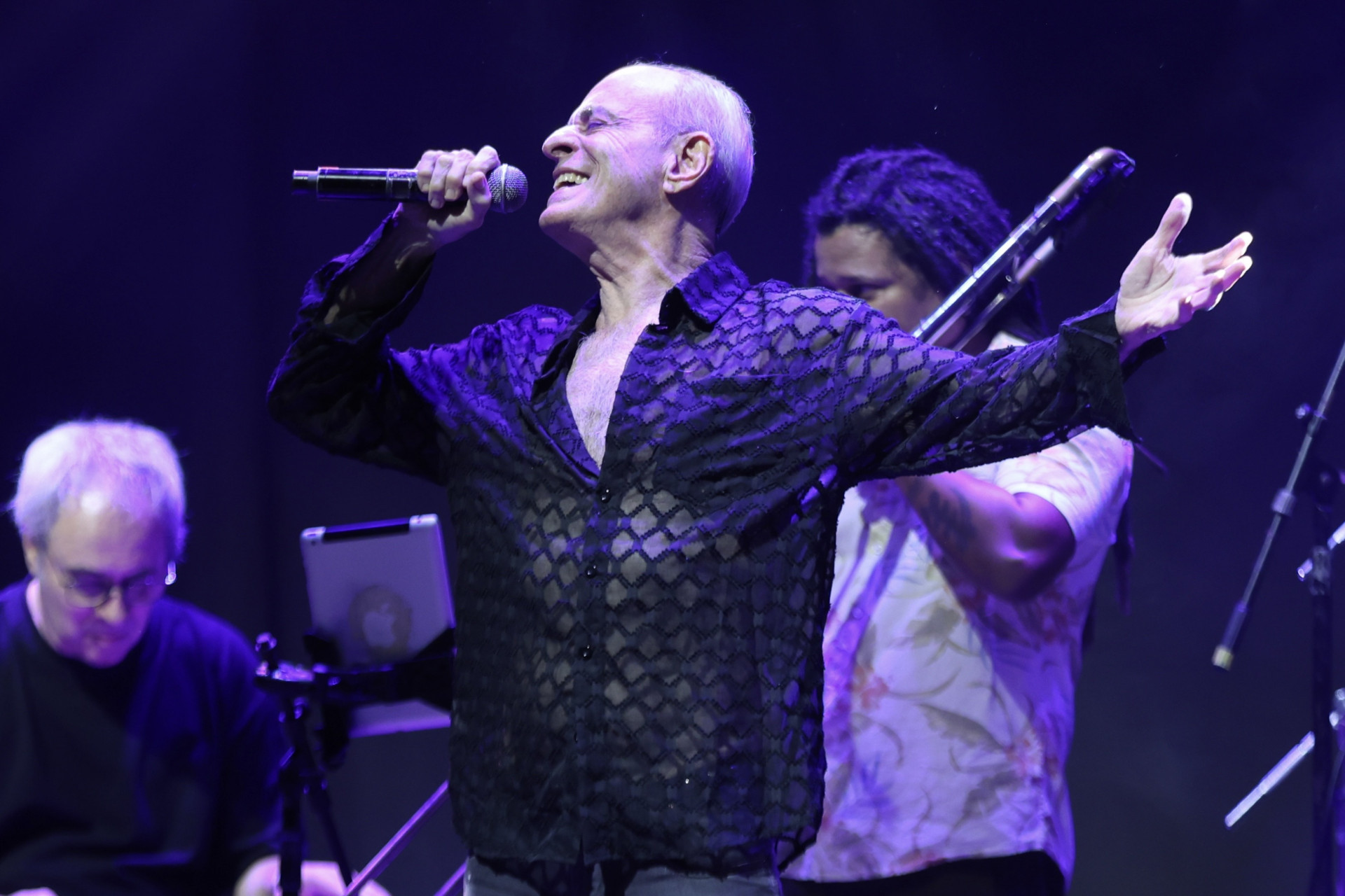 Ney Matogrosso se apresenta em show em homenagem a Cazuza, no Circo Voador  - Roberto Filho / Brazil News 