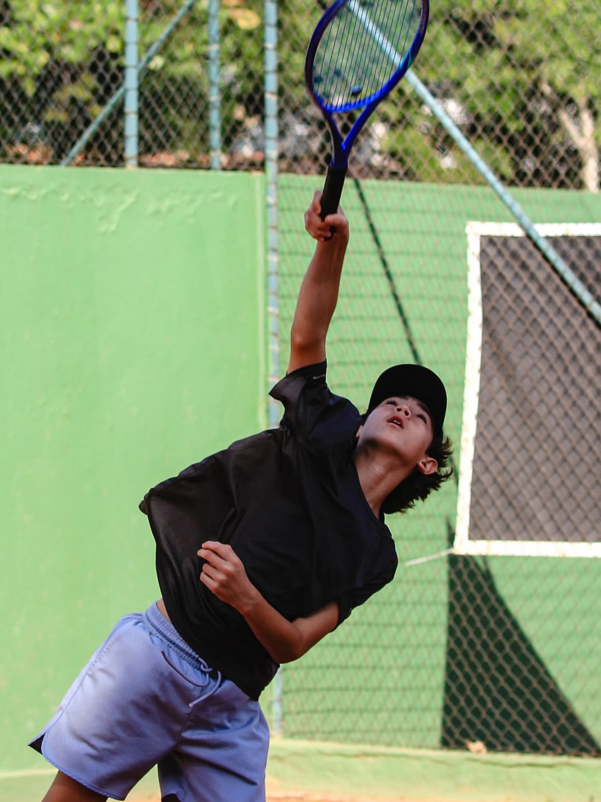 Danni Suzuki disputa partida de tênis com o filho Kauai - Reprodução / Instagram