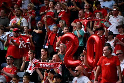 Liverpool faz homenagens a Diogo Jota em vitória em amistoso