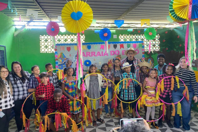 Alegria, dança e tradição: festas juninas animam escolas municipais de Japeri