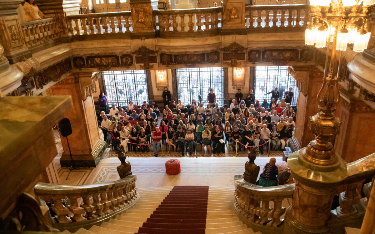 Theatro Municipal recebe o público em evento gratuito que celebra os 116 anos