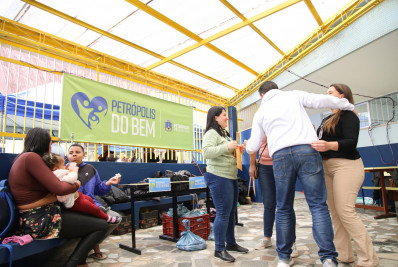 Petrópolis do Bem realiza 420 atendimentos na Mosela