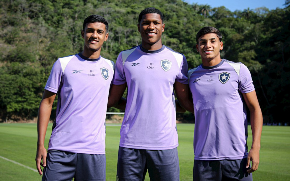 Dayvisson, Danillo e Kadu reforçam a base do Botafogo