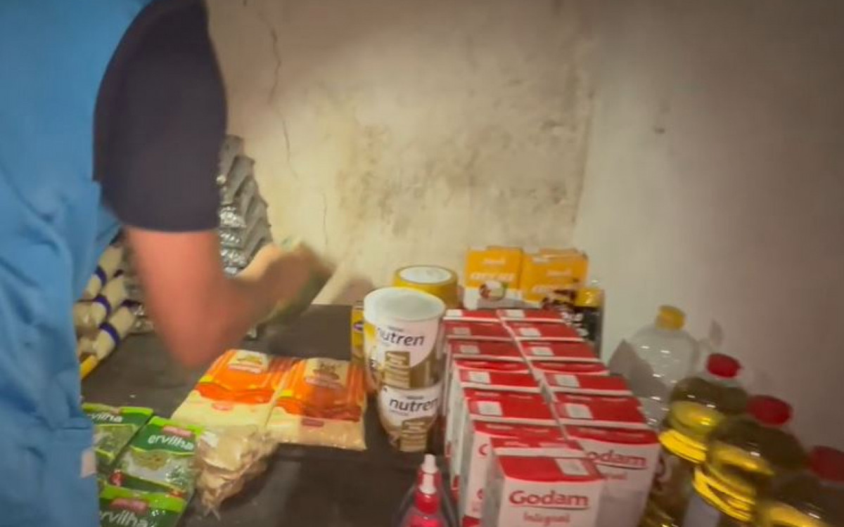 Cozinha apresentava precariedade  - Divulgação