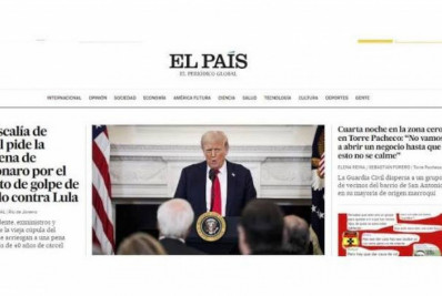 Imprensa internacional repercute pedido para condenar Bolsonaro por trama golpista