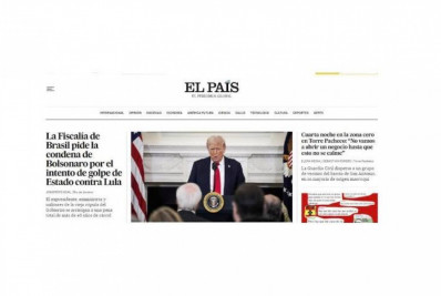 Imprensa internacional repercute pedido para condenar Bolsonaro por trama golpista