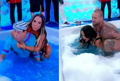 Programa do Ratinho resgata 'banheira do Gugu' e internautas reagem: 'Puro suco da TV brasileira'