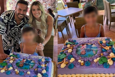 Filho de ex-Barcelona sofre ataques por usar vestido em seu aniversário de 8 anos