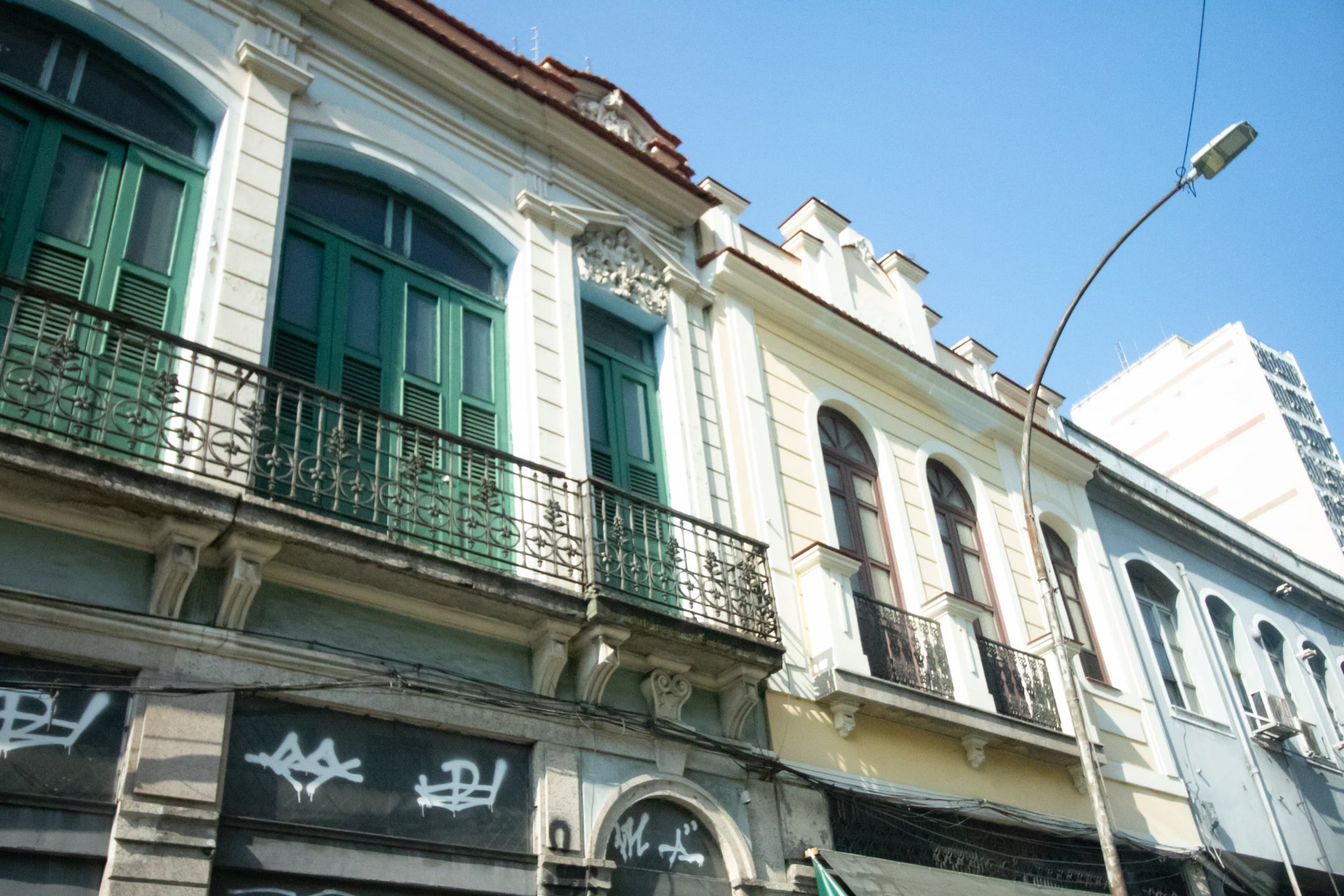 Lapa é um dos bairros da região central do Rio que preserva imóveis tombados - Érica Martin / Agência O Dia