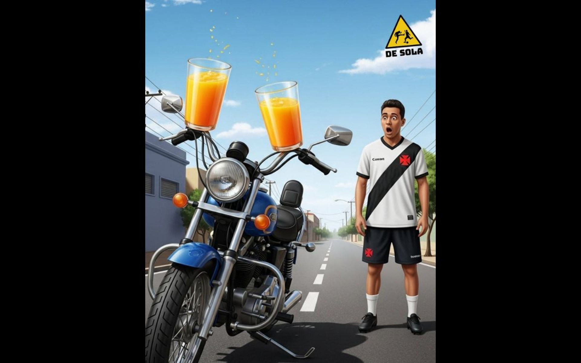 Rivais não perdoaram a goleada sofrida pelo Vasco na Sul-Americana - Reprodução / Internet