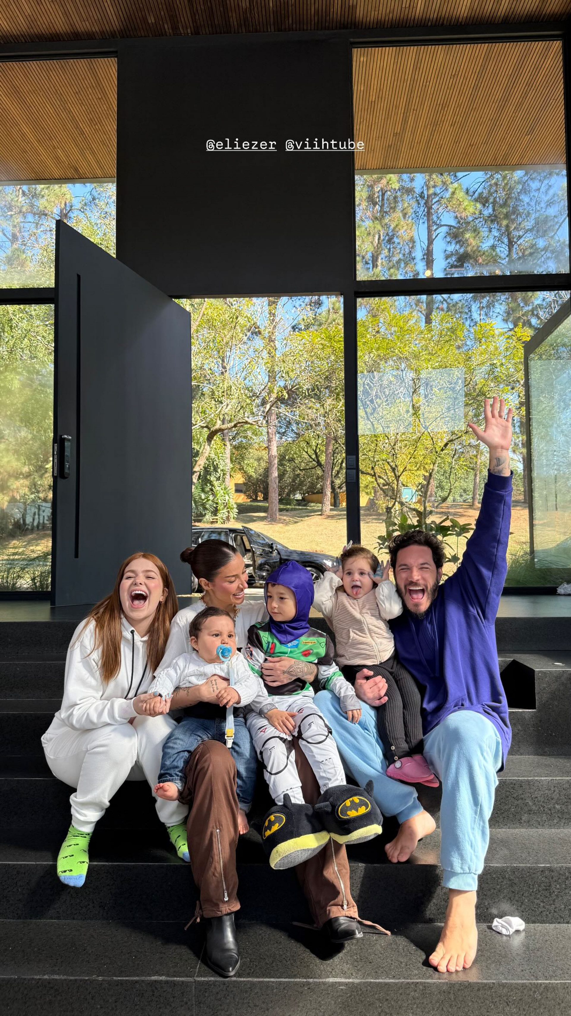 Bianca Andrade recebeu Viih Tube e Eliezer na festa do filho  - Reprodução/Instagram