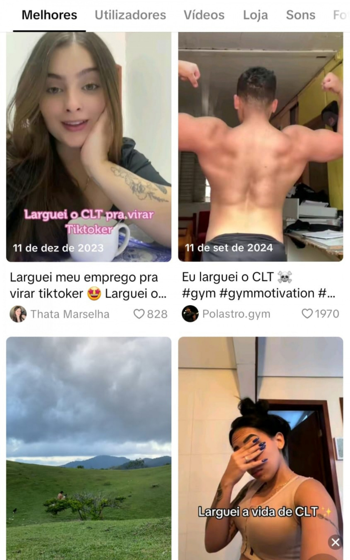 Internautas discutem ser CLT vale a pena - Reprodução TikTok