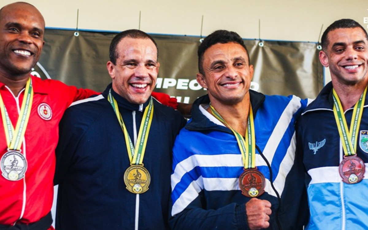 Atletas do Exército, Marinha, Aeronáutica, Corpo de Bombeiros e Polícia Militar do Rio marcaram presença