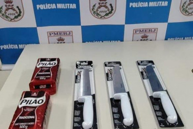Polícia Militar prende homem em supermercado em Inoã