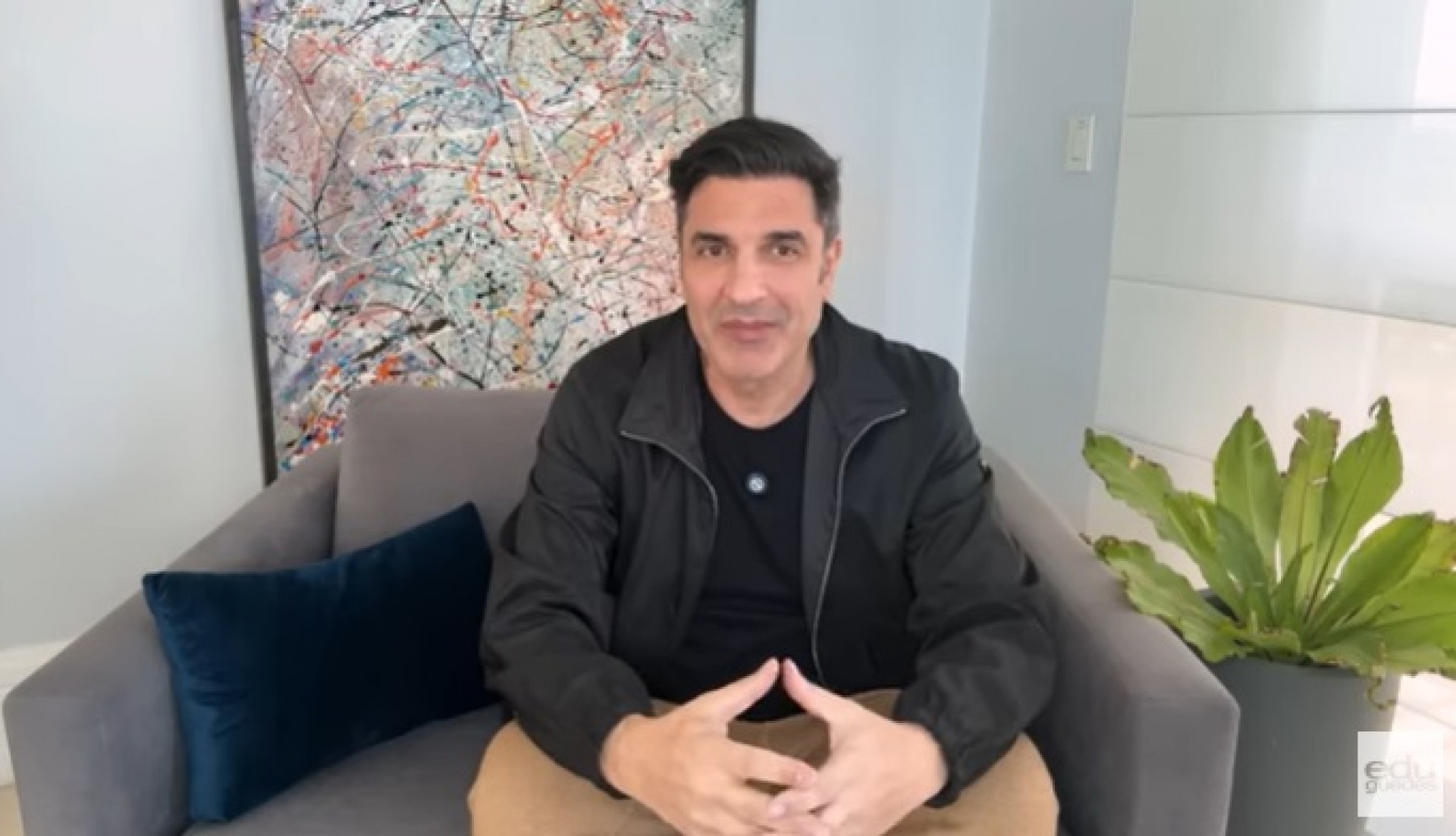 Edu Guedes agradeceu apoio depois da descoberta do câncer  - Reprodução/YouTube