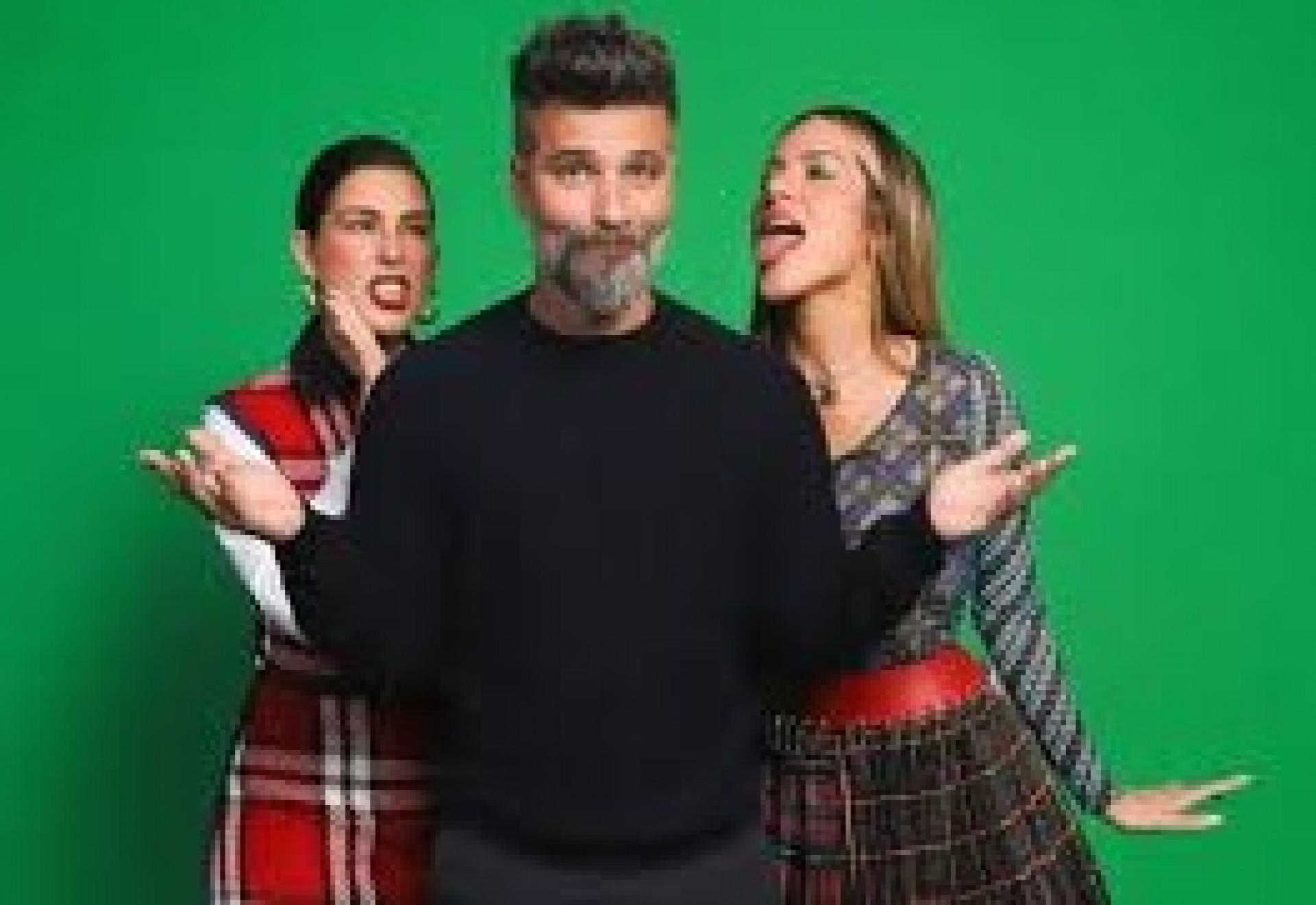 Fernanda Paes Leme, Bruno Gagliasso e Giovanna Ewbank  - Reprodução/Instagram 