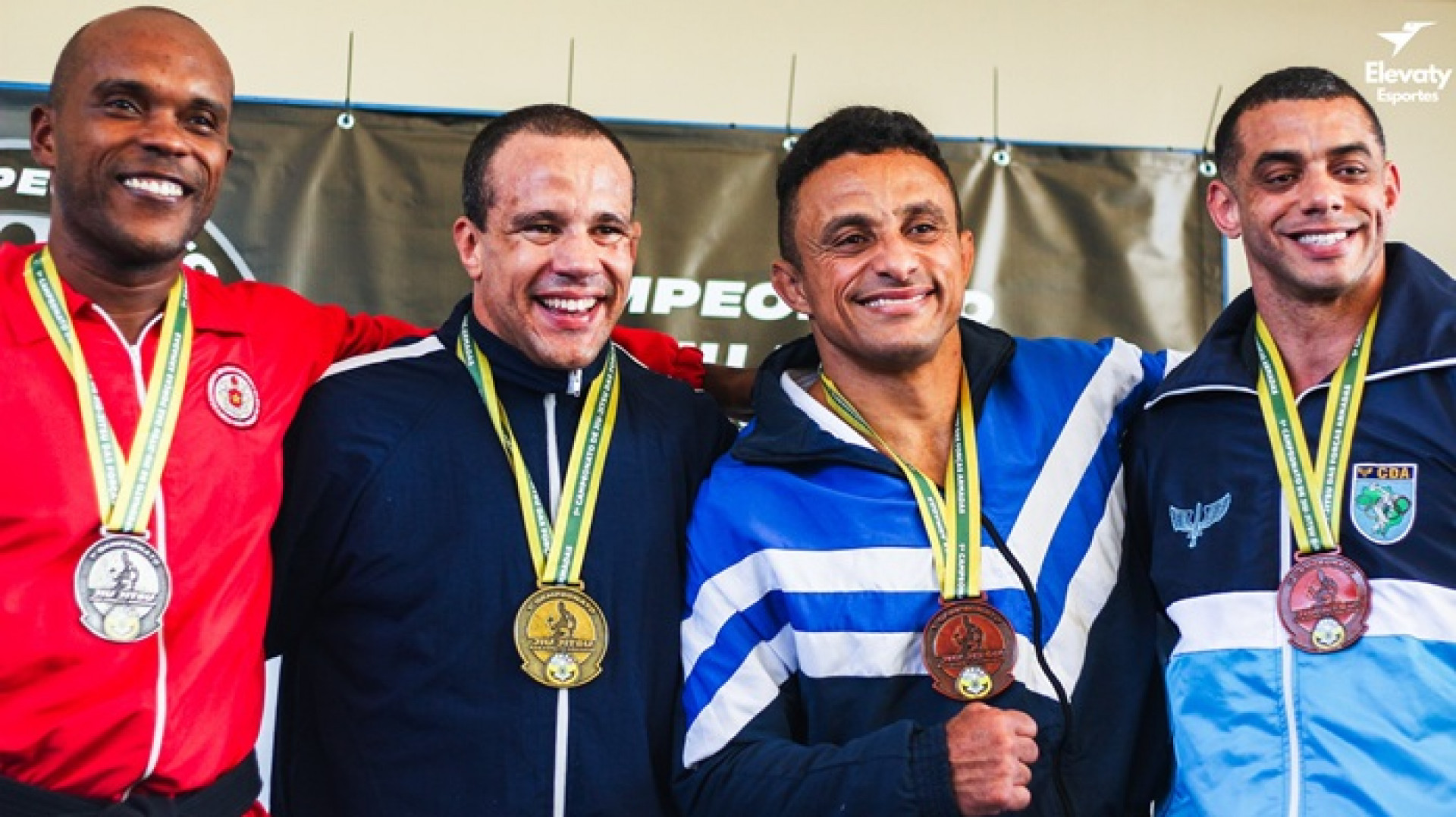 Atletas do Ex&eacute;rcito, Marinha, Aeron&aacute;utica, Corpo de Bombeiros e Pol&iacute;cia Militar do Rio marcaram presen&ccedil;a - (Foto: Elevaty Esportes)