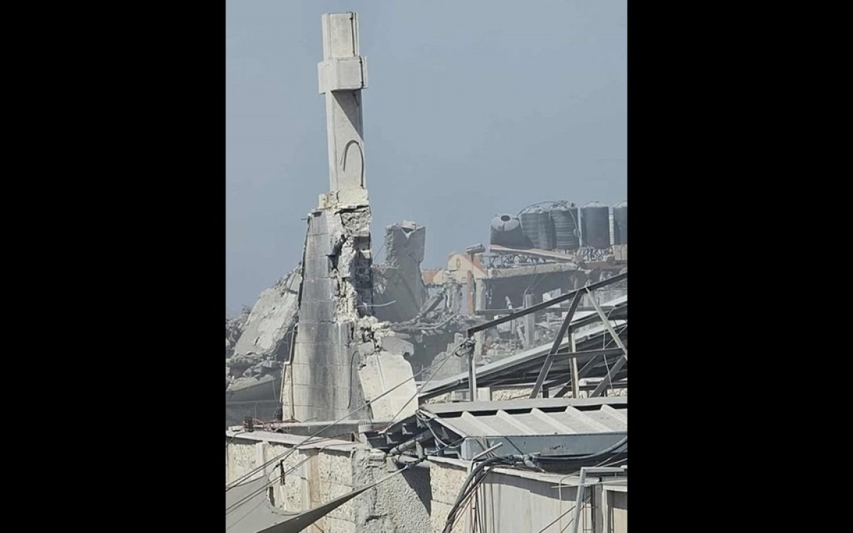 Ataque destruiu única igreja católica de Gaza