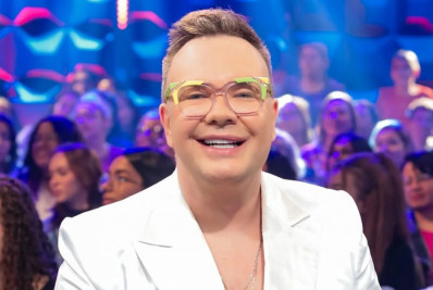 Felipeh Campos é visto na Band e clima de estreia esquenta