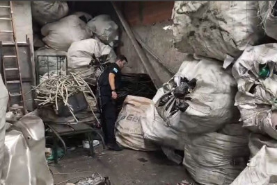 Operação mira principal ferro-velho clandestino da Zona Norte